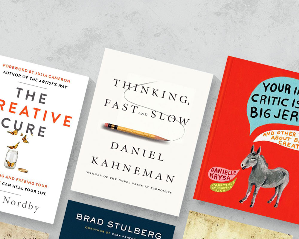 5 game changing books to smash through creative blocks! recommended by Shorsh