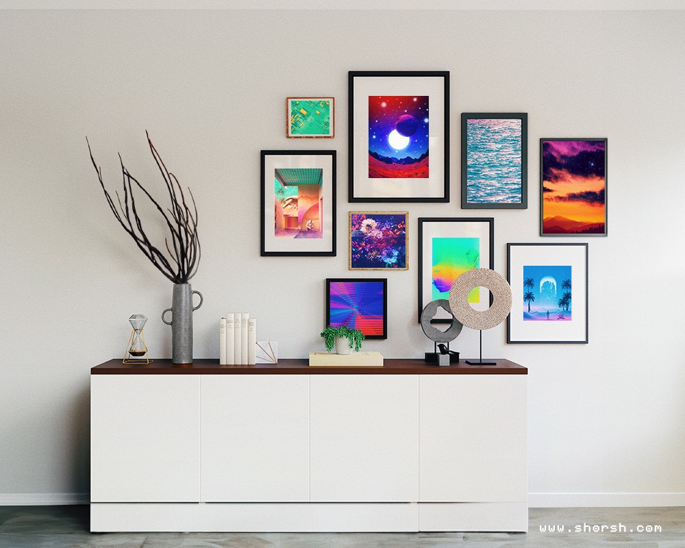 Wall art collection by Shorsh