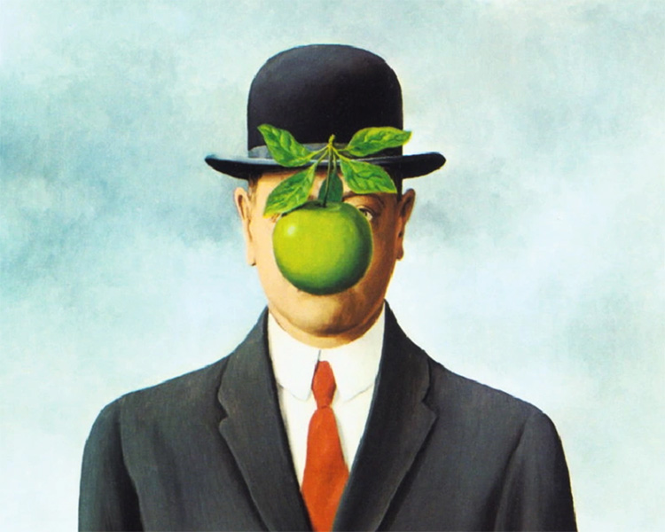The Son of Man, by René Magritte (1964)